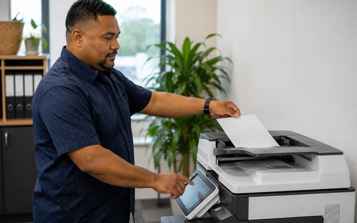 Scan-to-anywhere